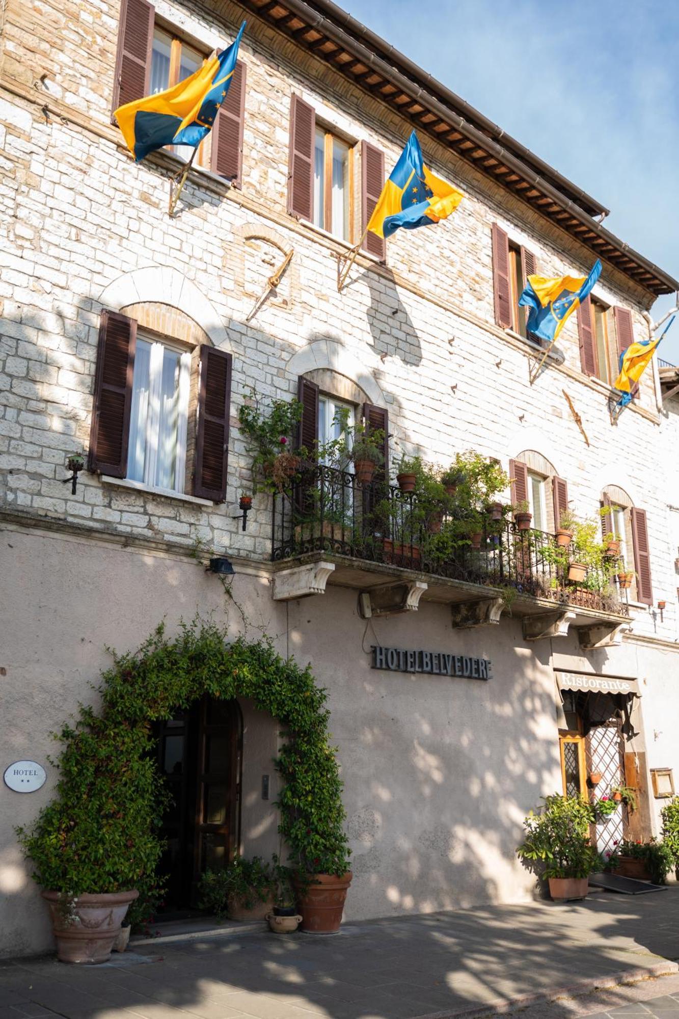 Hotel Belvedere Assisi Exterior foto