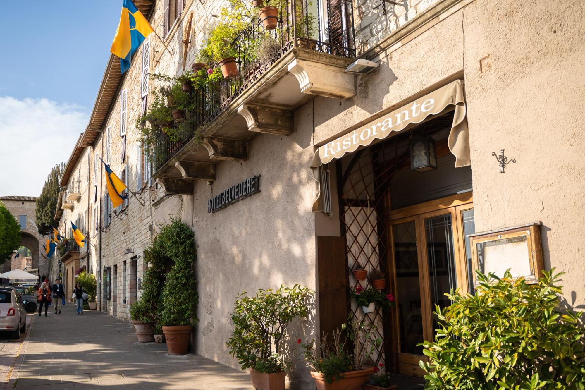 Hotel Belvedere Assisi Exterior foto